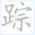 踪